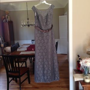 Christina Wu style 22624 formal dress size 20 Grey
